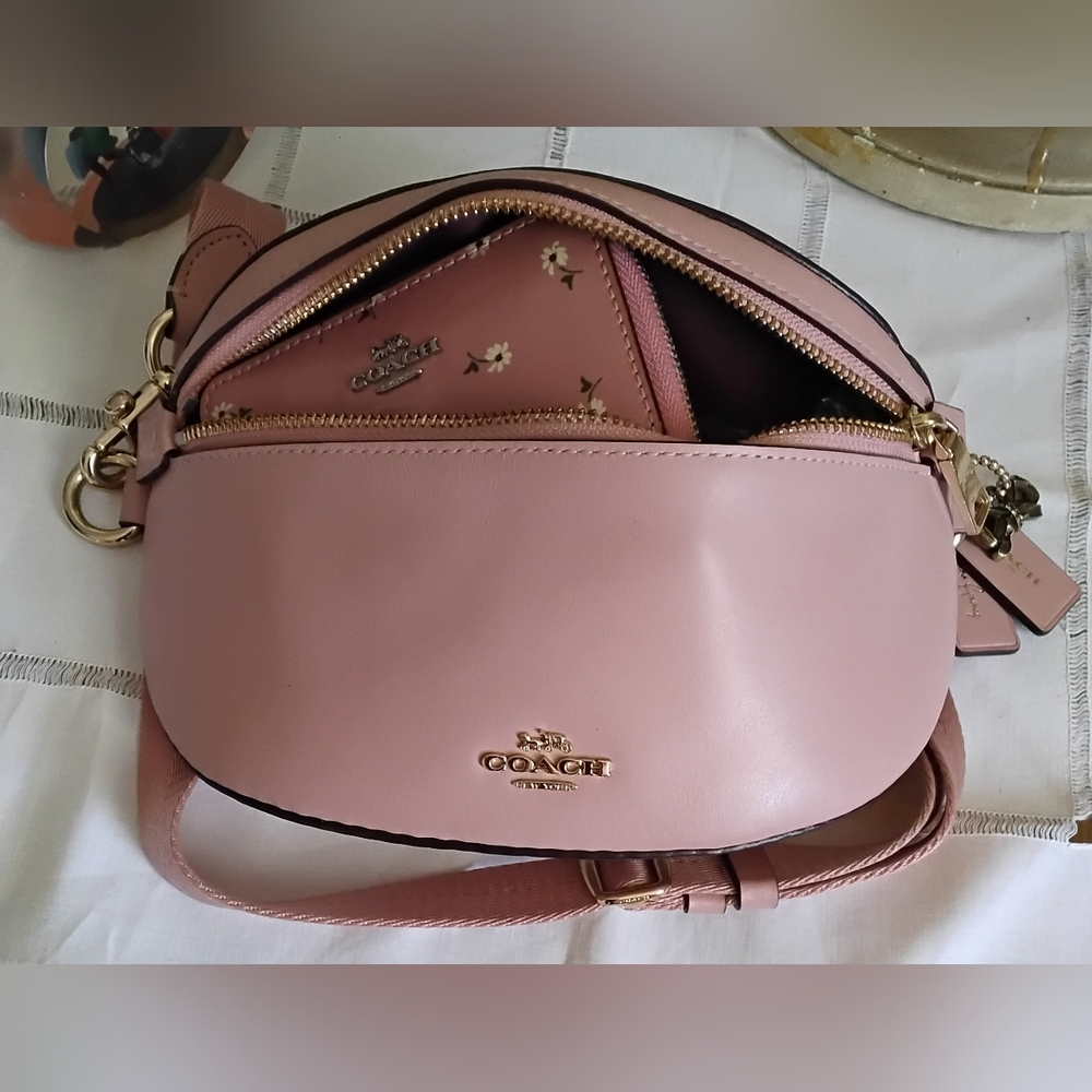 Coach Selena Gomez X Limited Edition Belt Bag, Slingback Purse and Wallet